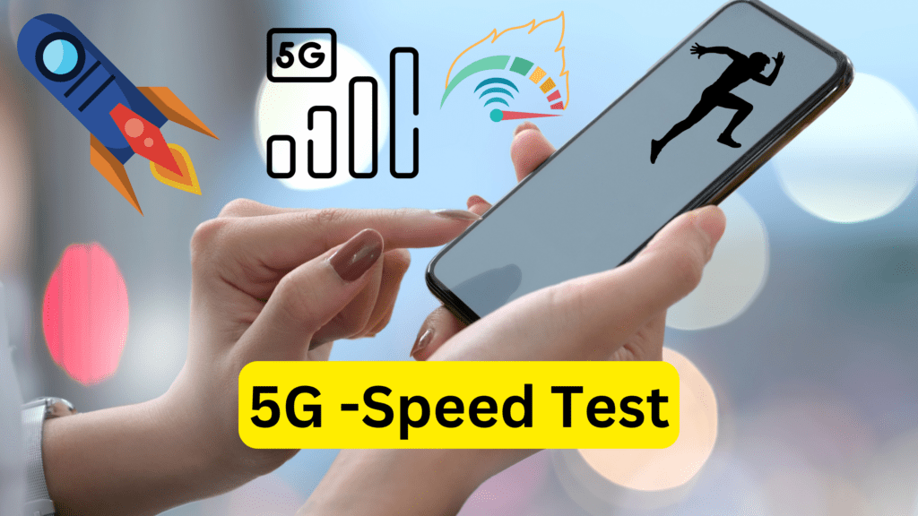 5G network speed test 