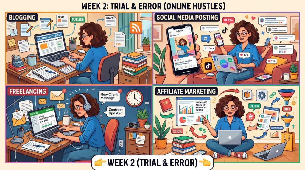 I Tested AI Side Hustles for 30 Days — Here’s What Actually Worked